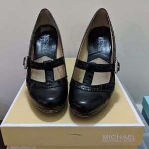 Michael Kors - Black Morgandy TStrap